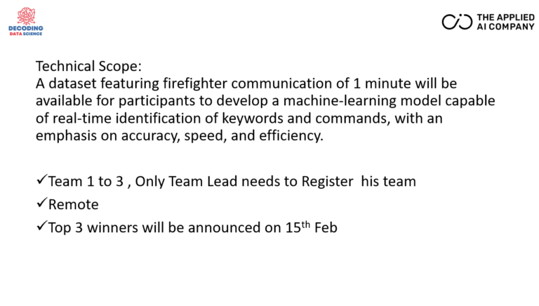 AAICO February 2024 Hackathon launched at Decoding Data Science ...